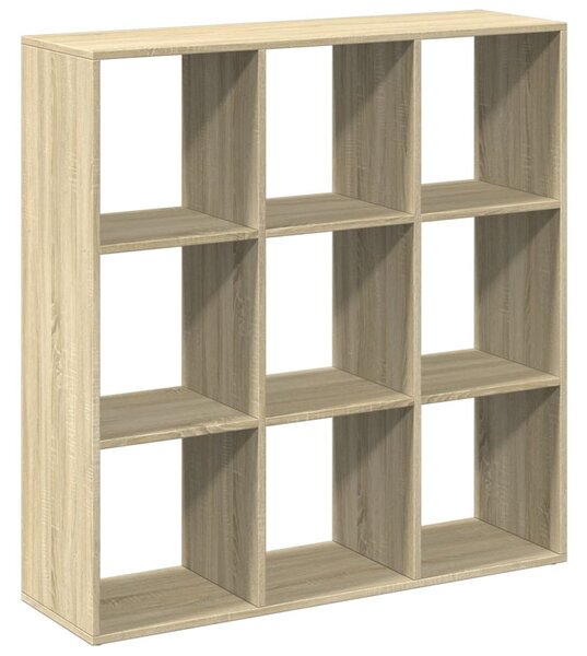 Sonoma tölgy szerelt fa elválasztó könyvespolc 102x29x103,5 cm