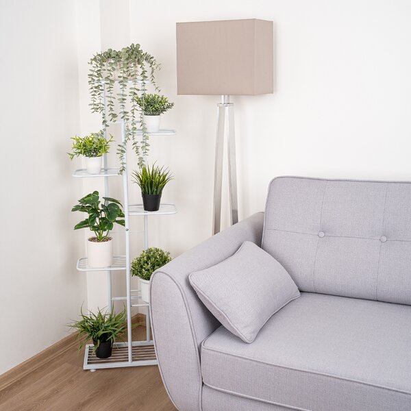 4Home Level virágállvány, fehér