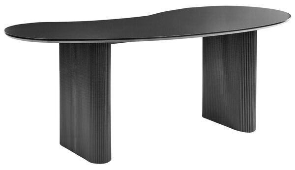Étkezőasztal PEERY Fekete 198 cm 93 cm