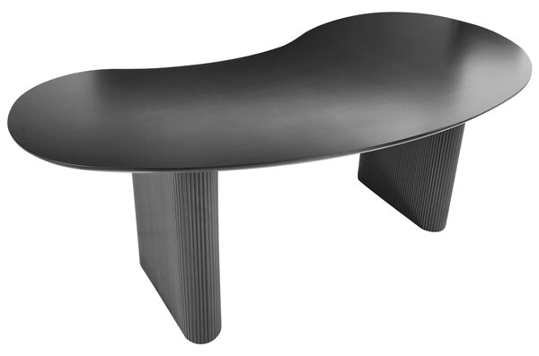 Étkezőasztal PEERY Fekete 198 cm 93 cm