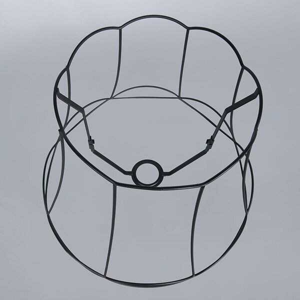 Fém lámpabúra fekete 40/31 - Granny Frame