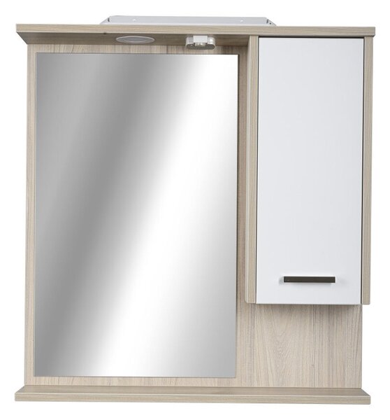 TMP ZX Sonoma Tükrös Szekrény - 65 cm