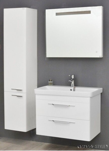 TMP LUX Touch fürdőszobai tükör - LED világítással - érintő kapcsolóval - 120 x 70 cm