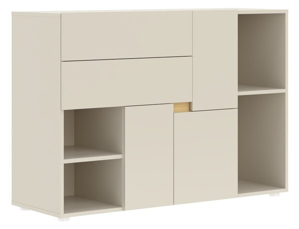 Komód Mavdori 101, Laminált forgácslap, 85x120x42cm, Kasmír