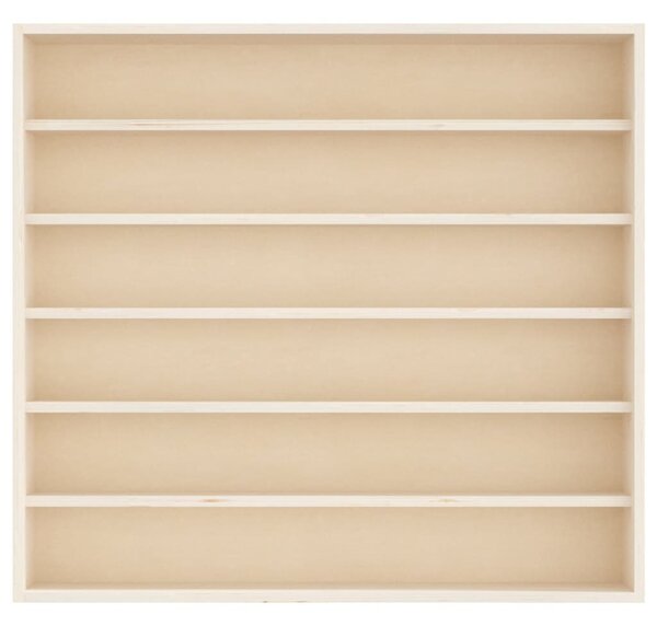 Fa gyűjtői vitrin 6 polccal 60x8,5x55cm 60x8,5x55 cm