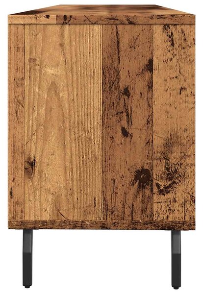 Antik fa színű szerelt fa TV-szekrény 150 x 30 x 44,5 cm