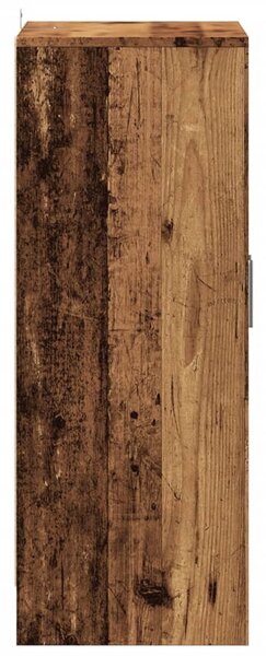 Antik fa színű szerelt fa cipősszekrény 60 x 35 x 92 cm