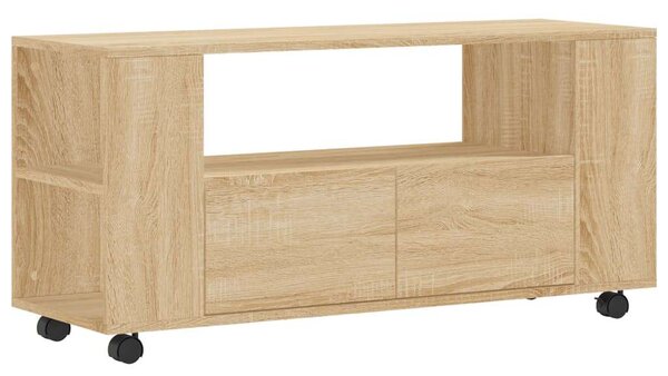 Vidaxl TV-szekrény Sonoma Tölgy - 102x34,5x43 cm