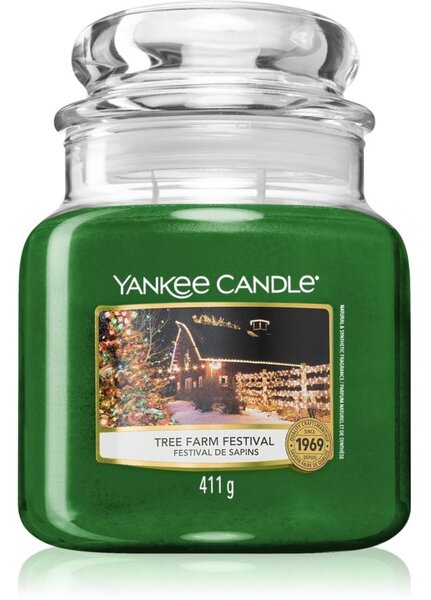 Yankee Candle Tree Farm Festival illatos gyertya 411 g