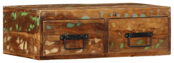 VidaXL tömör újrahasznosított falra szerelhető TV-szekrény 60x30x19 cm