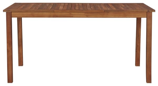 Tömör akácfa kerti asztal 150 x 90 x 74 cm