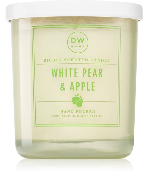 DW Home Signature White Pear & Apple illatos gyertya 258 g