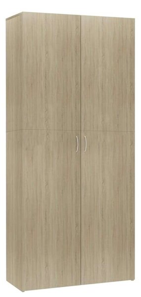 Cipősszekrény Sonoma Tölgy - 2 Ajtó - 180 cm