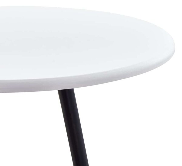 VidaXL Fekete-Fehér Bárszett - 3 részes