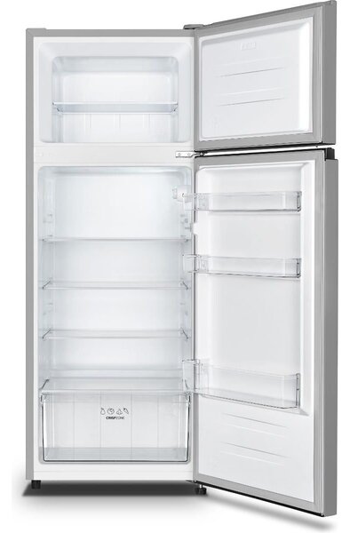 Gorenje RF414EPS4 Felülfagyasztós hűtőszekrény, 206L, M:143.6, CrispZone, E energiaosztály, Szürke