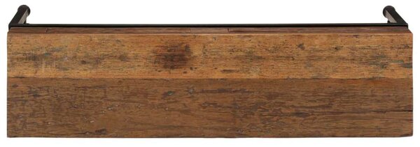 Rusztikus Fa TV-szekrény - 2 Fiókos - 110x30x46 cm