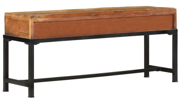 Rusztikus Fa TV-szekrény - 2 Fiókos - 110x30x46 cm