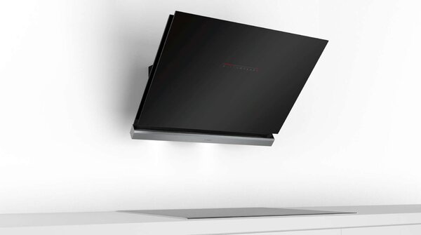 Bosch DWK98PR60 Beépíthető páraelszívó, 840 m3/óra, 5 fokozat, A+ energiaosztály, Fekete