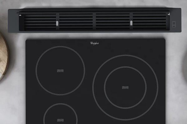 Whirlpool WDO 93F B K Beépíthető páraelszívó, 500 m3/óra, Elektronikus vezérlőpanel, B energiaosztály