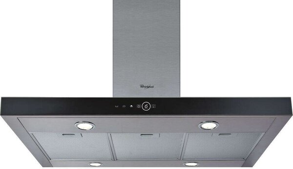 Whirlpool AKR 504 IX Sziget Páraelszívó, 704 m3/óra, 4 sebességfokozat, 6. Érzék technológia, B energiaosztály