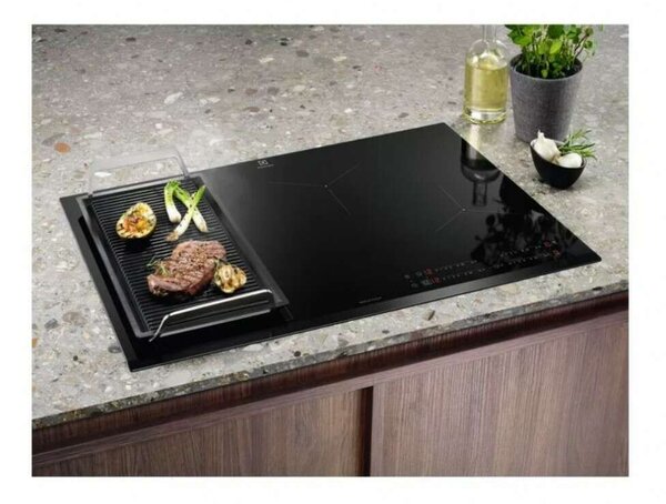 Electrolux EIV854 Beépíthető indukciós főzőlap, 78 cm, 4 főzőzóna, FlexiBridge®, Fekete