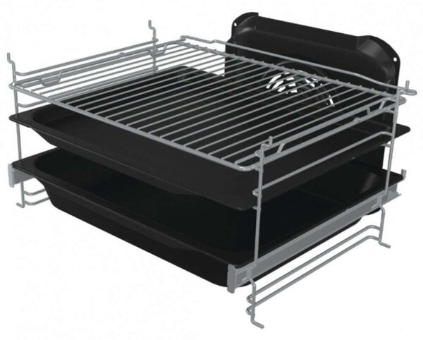 Gorenje GEC5C42WG Elektromos tűzhely, 70L, 4 főzőzóna, FrozenBake, A energiaosztály, Fehér