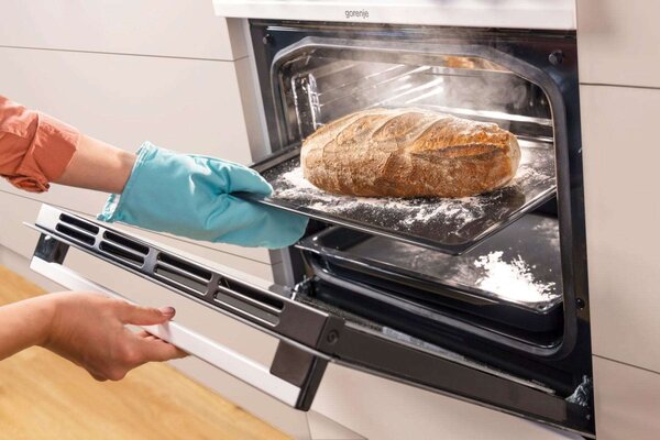Gorenje GECS6C70XPA Elektromos tűzhely, 71L, 4 főzőzóna, AquaClean, A energiaosztály