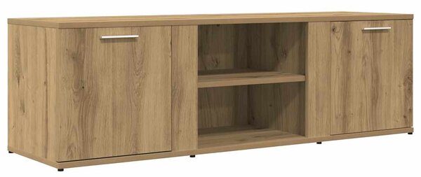 TV szekrény Artisan tölgy 120x34x37 cm Műanyag fa