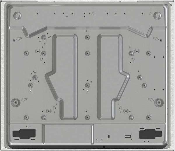 Gorenje GW641EX Beépíthető gáz főzőlap, 60cm, 4 főzőzóna, BigSurface, EasyClean, Ezüst