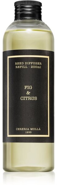 Cereria Mollá Boutique Fig & Citrus aroma diffúzor töltelék 200 ml