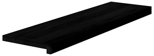 Lépcsőfokok 4 db Sötétbarna 90x25x2 cm tömör fa tölgyfa