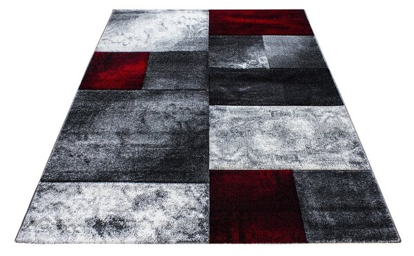 Borvörös-szürke szőnyeg 80x150 cm Hawaii – Ayyildiz Carpets