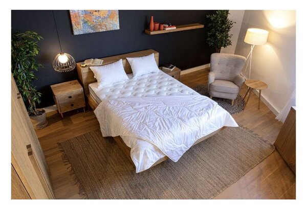 Best Sleep Ortopéd matrac, Infinity Blue 90X200x35 cm, poliuretán hab és egyedileg csomagolt rugók, közepes szilárdság