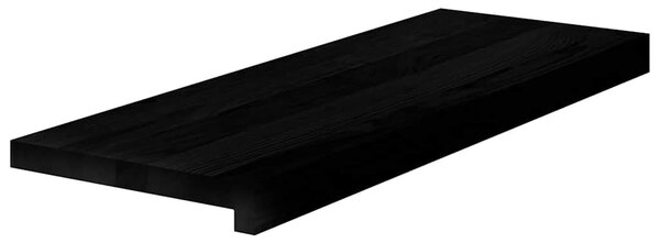 Lépcsőfokok 12 db Sötétbarna 70x30x2 cm tömör fa tölgyfa