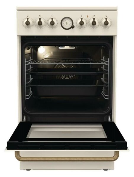 Gorenje GECS5B70CLI Elektromos tűzhely, 71L, 4 főzőzóna, FrozenBake, A energiaosztály