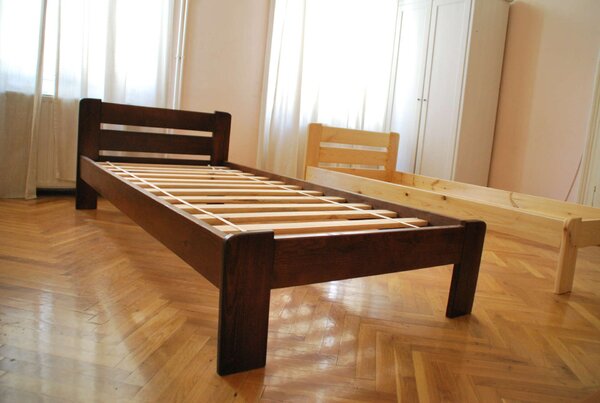 Szundi Relax ágy , mogyoró szín, 90x200-as