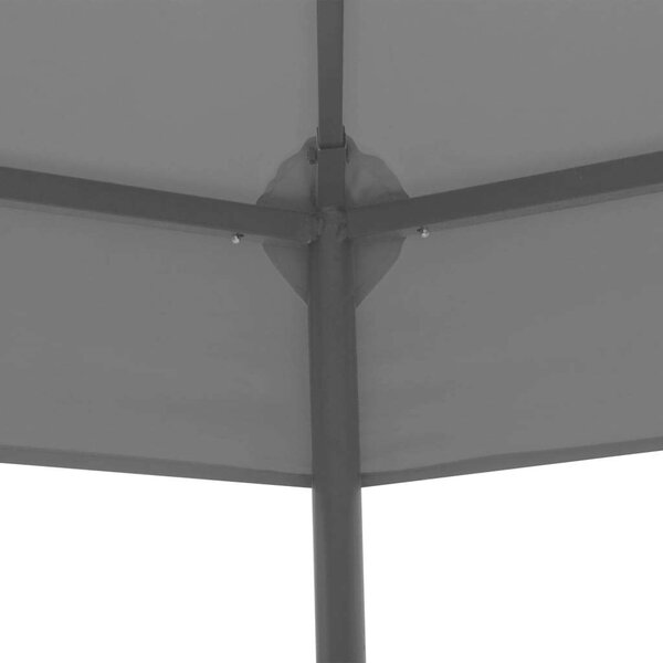 Kerti Pavilon - Hatszögletű - Acél - 323x275x265 cm