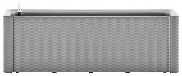 Rattanhatású Magaságyás - Öntözőrendszerrel - 100x43x33 cm