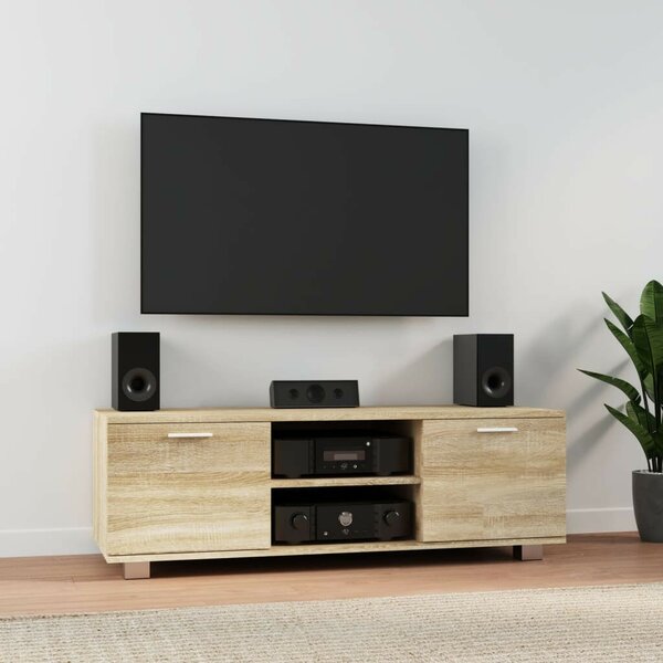 Modern TV Szekrény - Sonoma Tölgy - 120cm