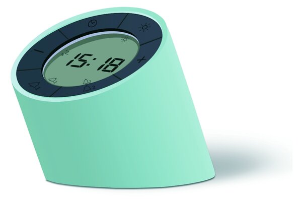 Edge Light Alarm Clock Okosóra, Zöld