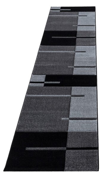 Sötétszürke futószőnyeg 80x300 cm Hawaii – Ayyildiz Carpets