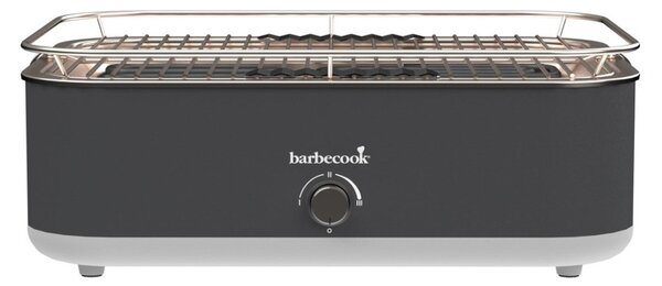 Barbecook BC-ELE-1003 E-Carlo elektromos asztali grill, szürke, 42,5x33x16,5cm