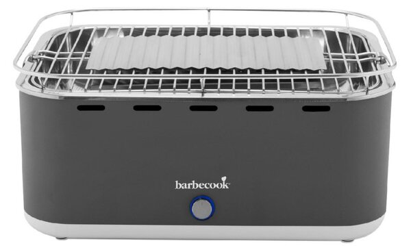 Barbecook BC-CHA-1015 Carlo asztali faszenes grill, szürke, 44x33x21cm