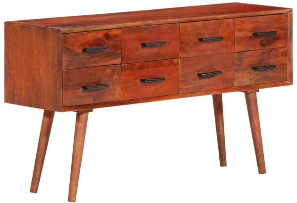Tömör mangófa tálalószekrény 110 x 30 x 59 cm