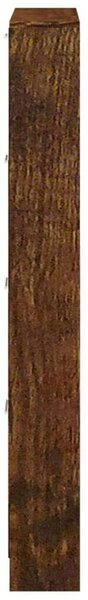 VidaXL Cipősszekrény - Füstös Tölgy - 4 Fiók - 59x17x150 cm