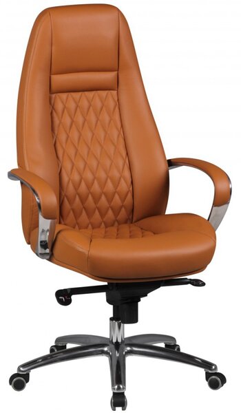 CONTINENTAL bőr irodai szék - caramel