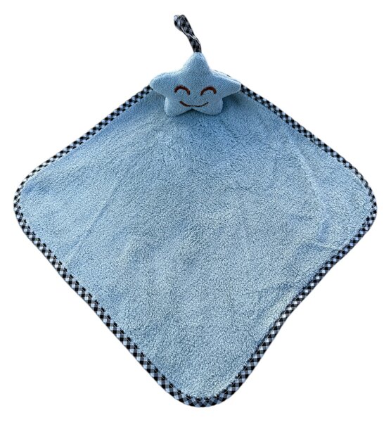 Mikroplüss törölköző Star Méret: Lila 30x30 cm