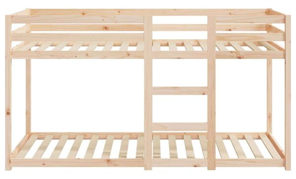 VidaXL tömör fenyőfa emeletes ágy 80x200 cm