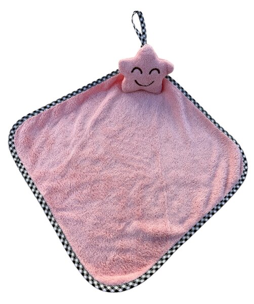 Mikroplüss törölköző Star Méret: Lila 30x30 cm