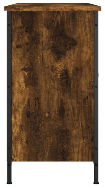VidaXL füstös tölgyszínű szerelt fa TV-szekrény 100x35x65 cm